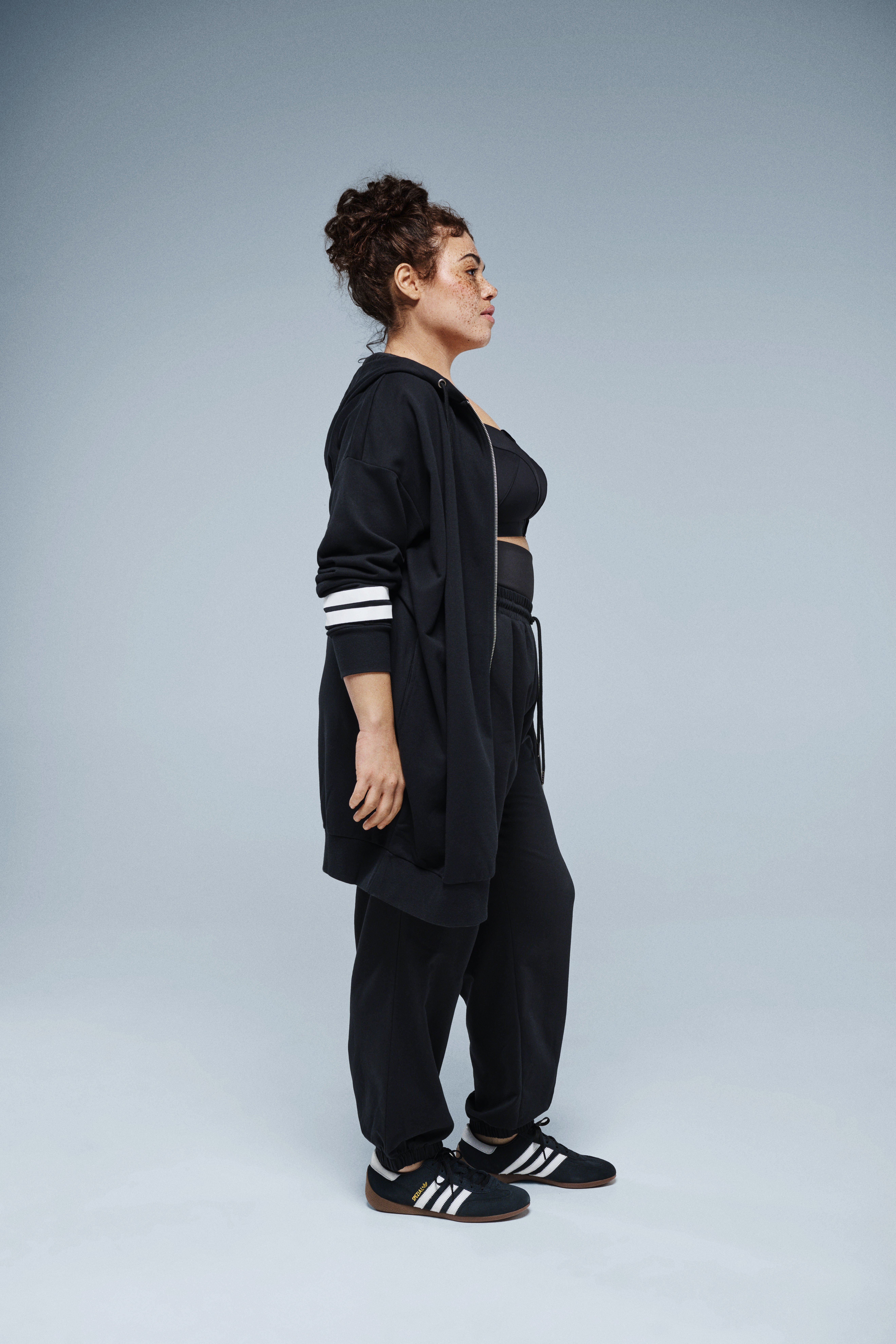 ZizziLange sweatcardigan, , Model