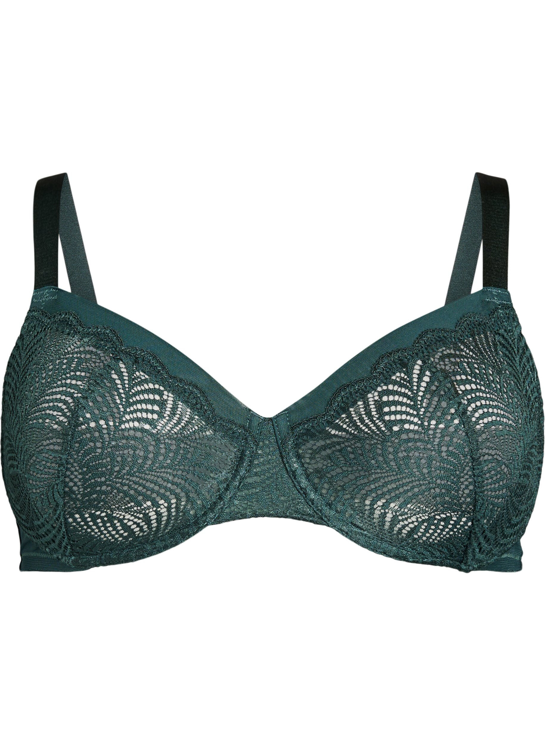 Volledig dekkende beha met beugel en kant