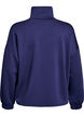 Blouse met turtleneck in modalmix, Blauw, Packshot image number 1