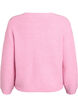 V-hals cardigan van breisel, Roze, Packshot image number 1