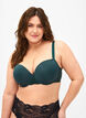 Voorgevormde bh met mesh, Groen, Model image number 0