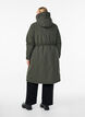 Parka met capuchon en verstelbare taille, Groen, Model image number 2