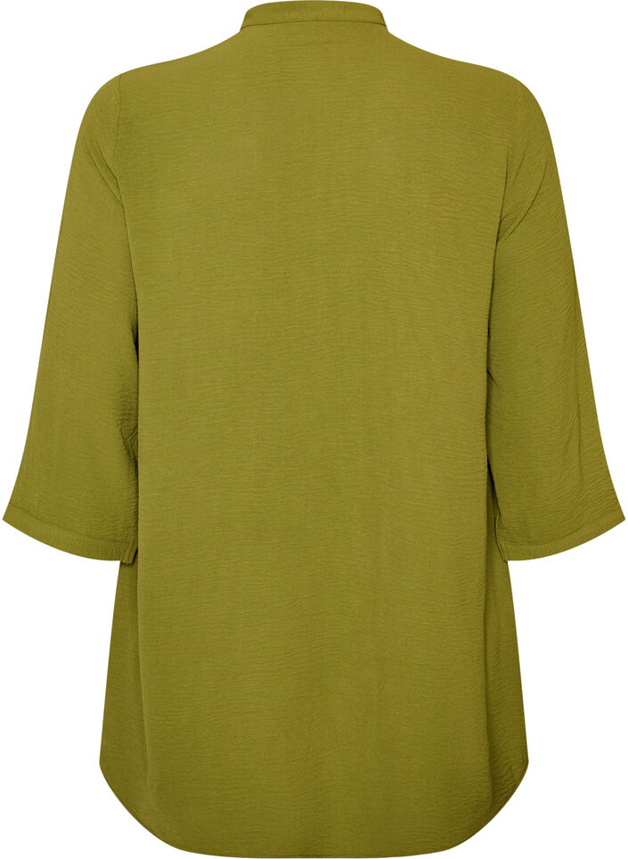 Tuniek met 3/4 mouwen, Groen, Packshot image number 1