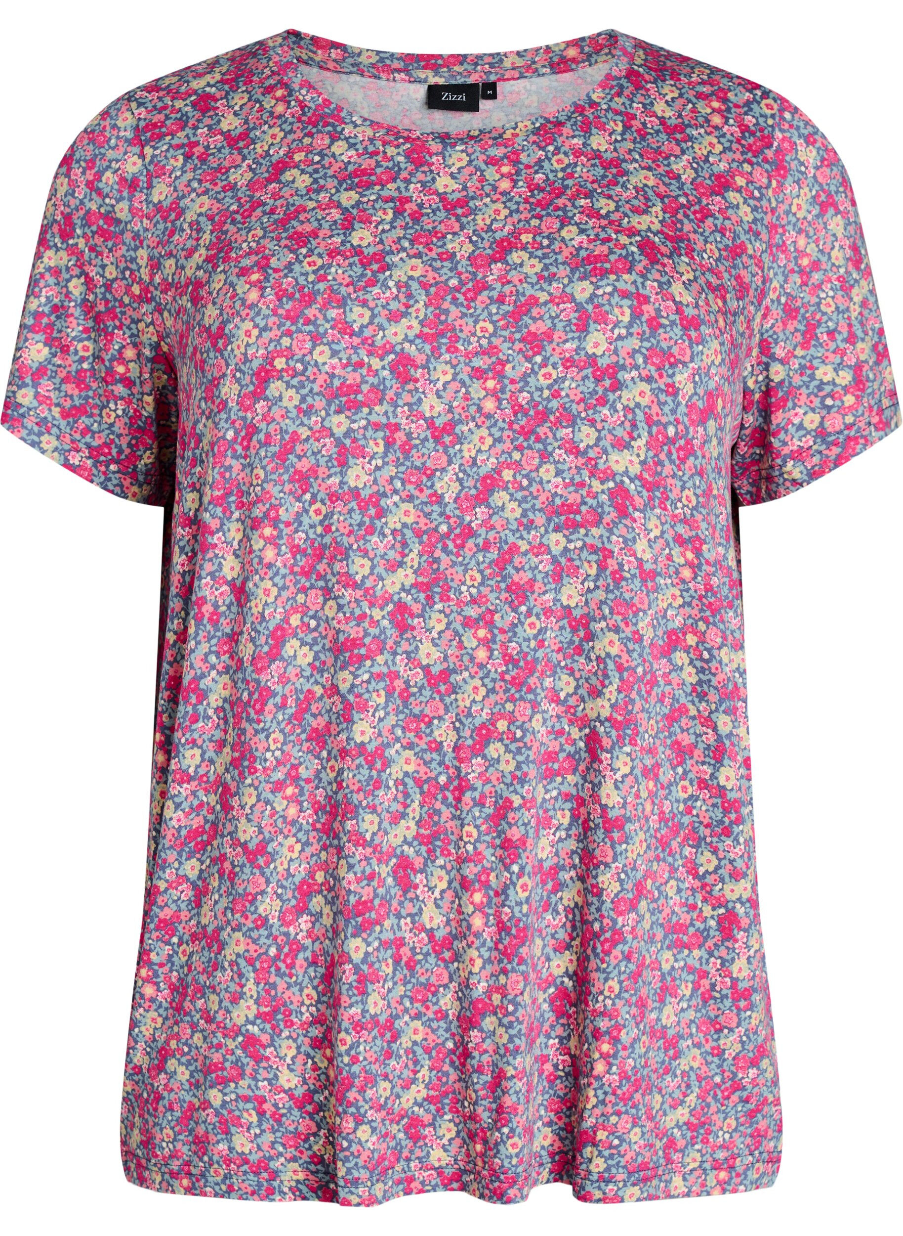 T-shirt met bloemenprint