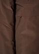 Winterjas met capuchon en verstelbare taille, Bruin, Packshot image number 3