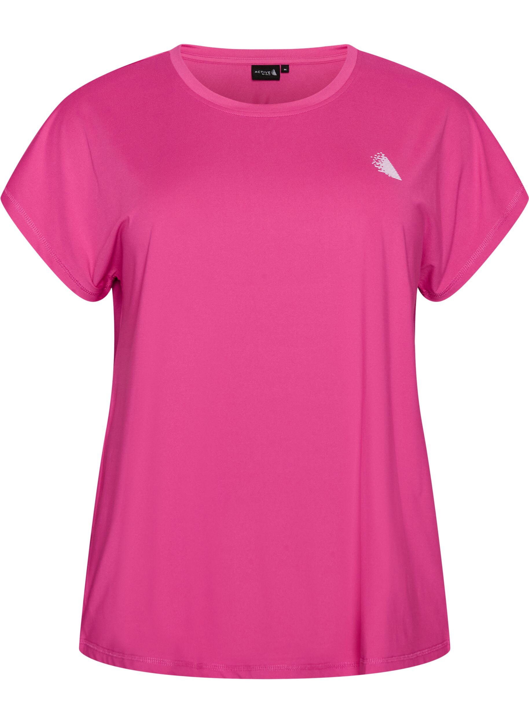 Effen gekleurd trainingsshirt