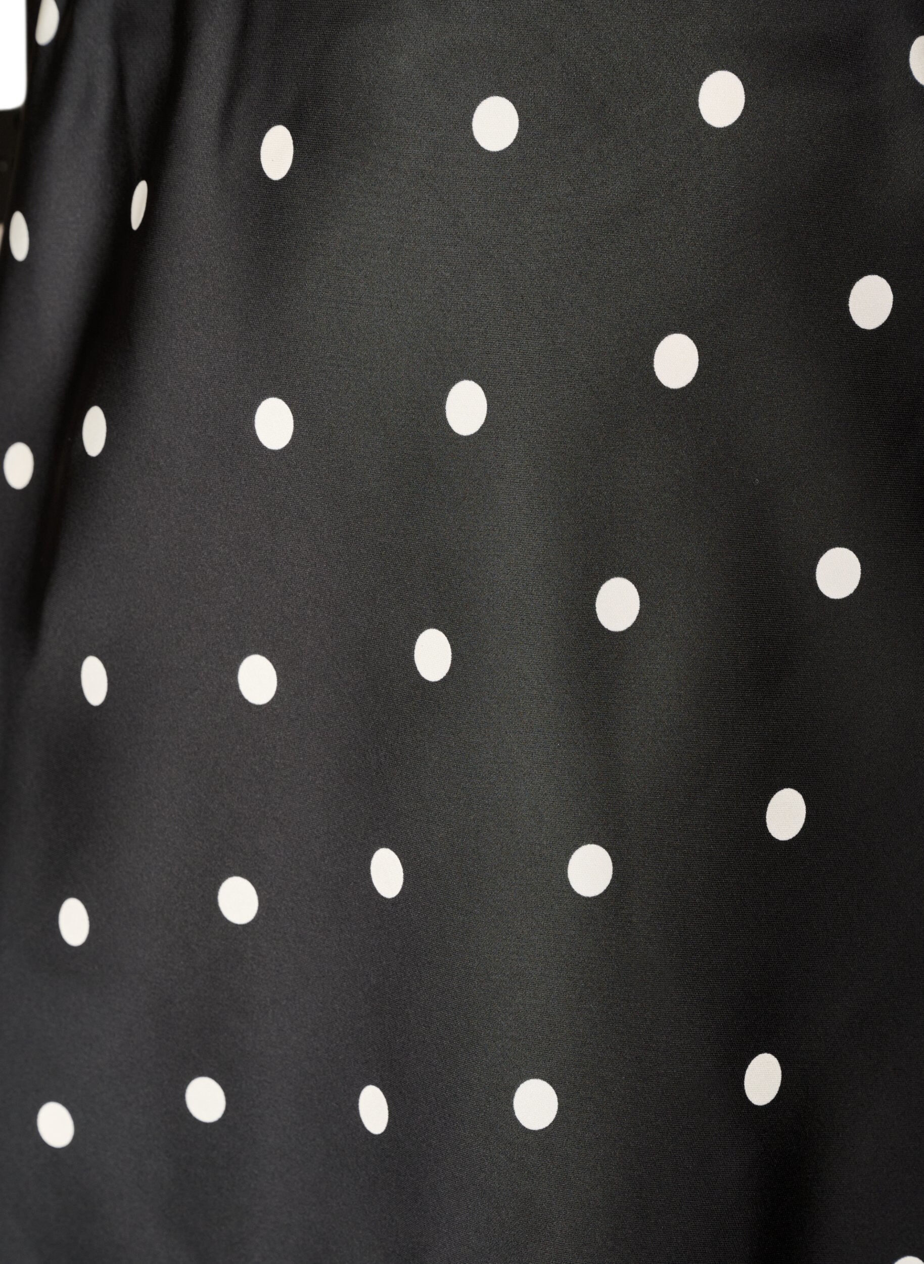ZizziJupe midi en satin, Noir, Packshot image number 2