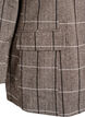 Klassieke geruite blazer, Grijs, Packshot image number 3