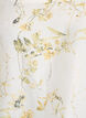 Blouse met bloemenprint en vierkante hals, Geel, Packshot image number 2