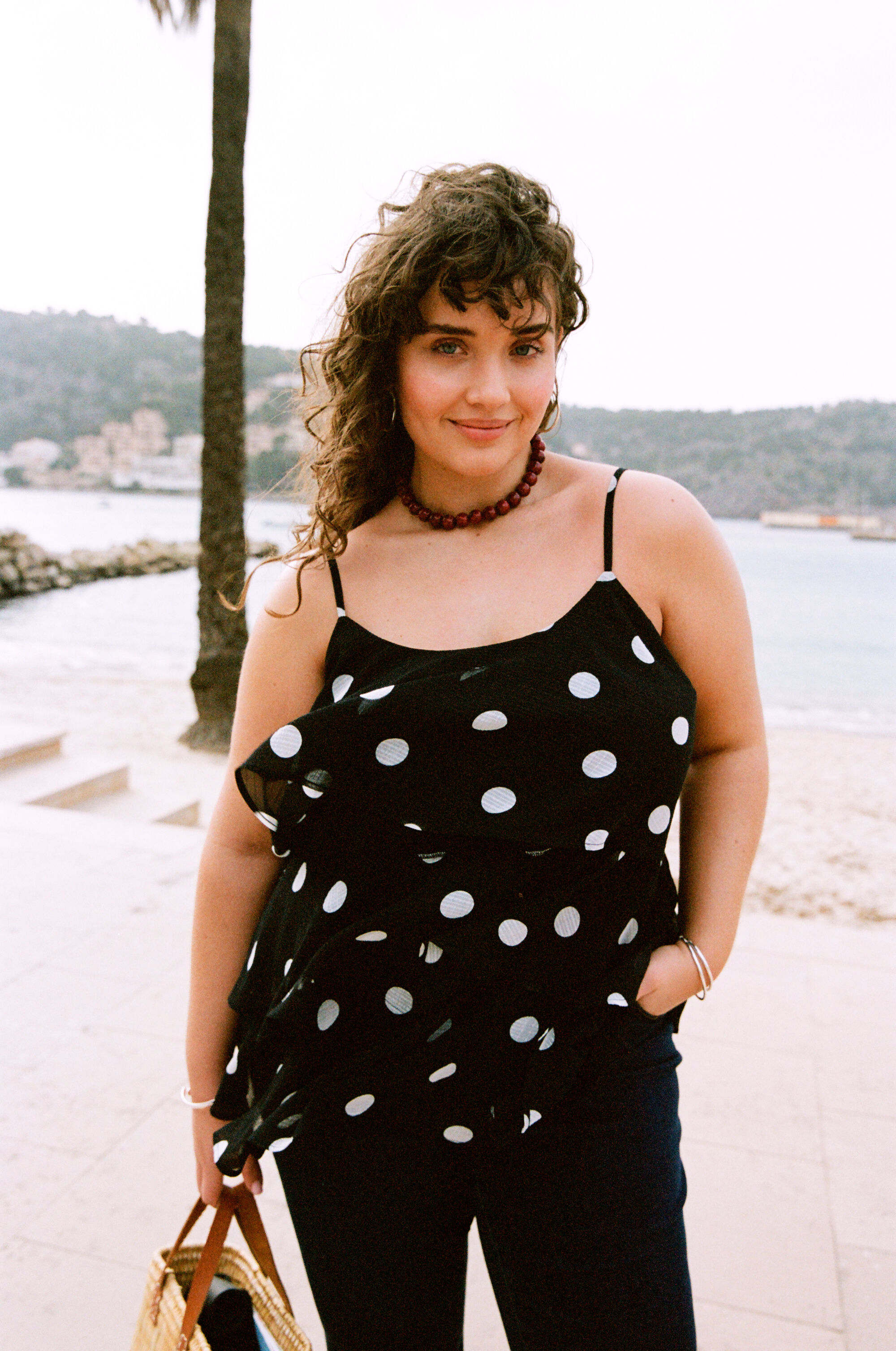 ZizziGestippelde zomerstijl met pit, , Model