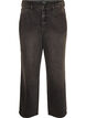 Kiana straight-fit jeans met hoge taille, Zwart, Packshot image number 0