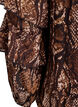 Blouse met dierenprint en ruches, Bruin, Packshot image number 3