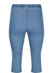 FLASH - denim capri broek met hoge taille en slanke pasvorm, Blauw, Packshot image number 1