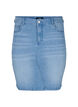Nauwsluitende denim rok, Blauw, Packshot image number 0