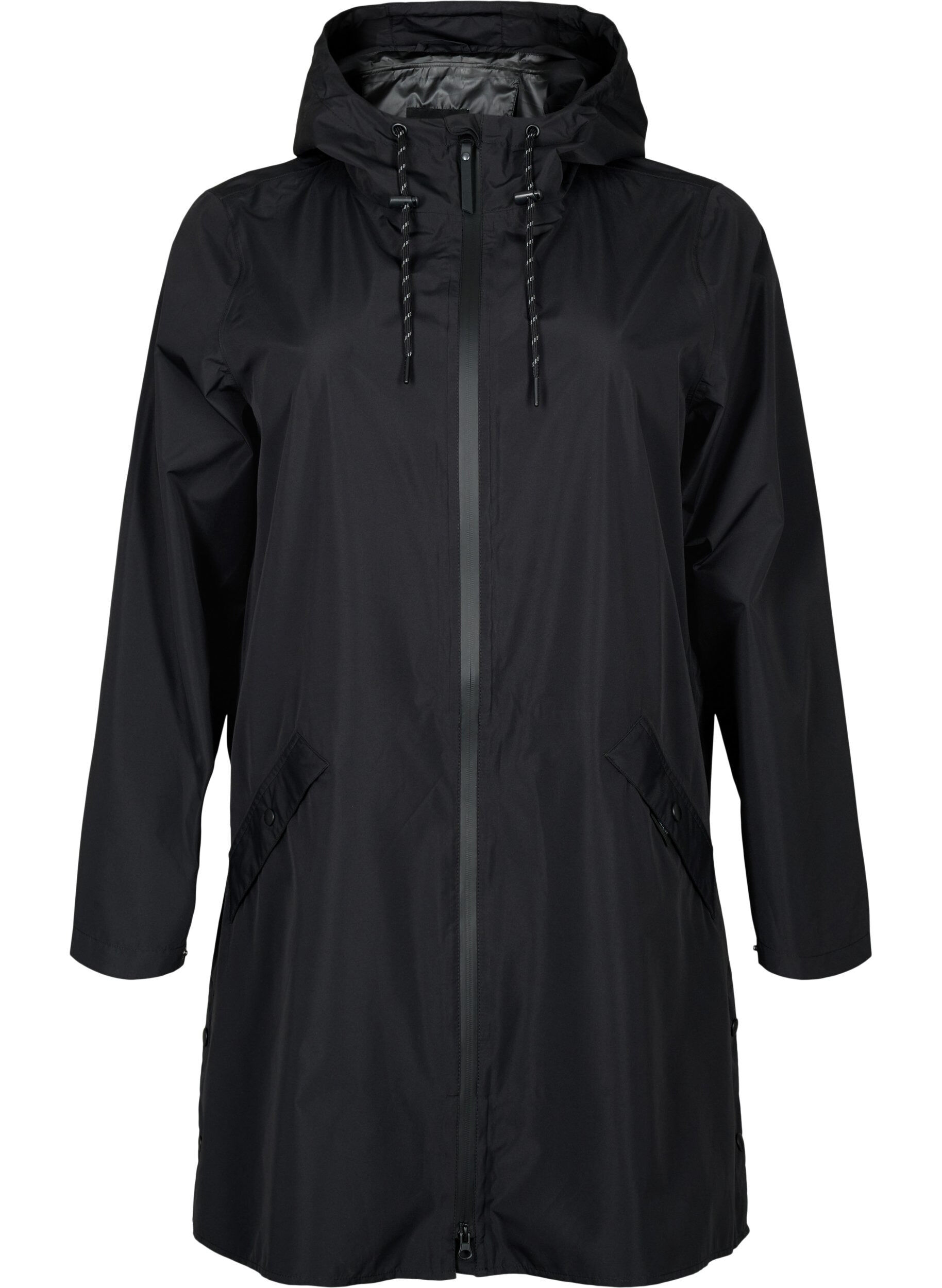 Imperm&eacute;able avec poches et capuche