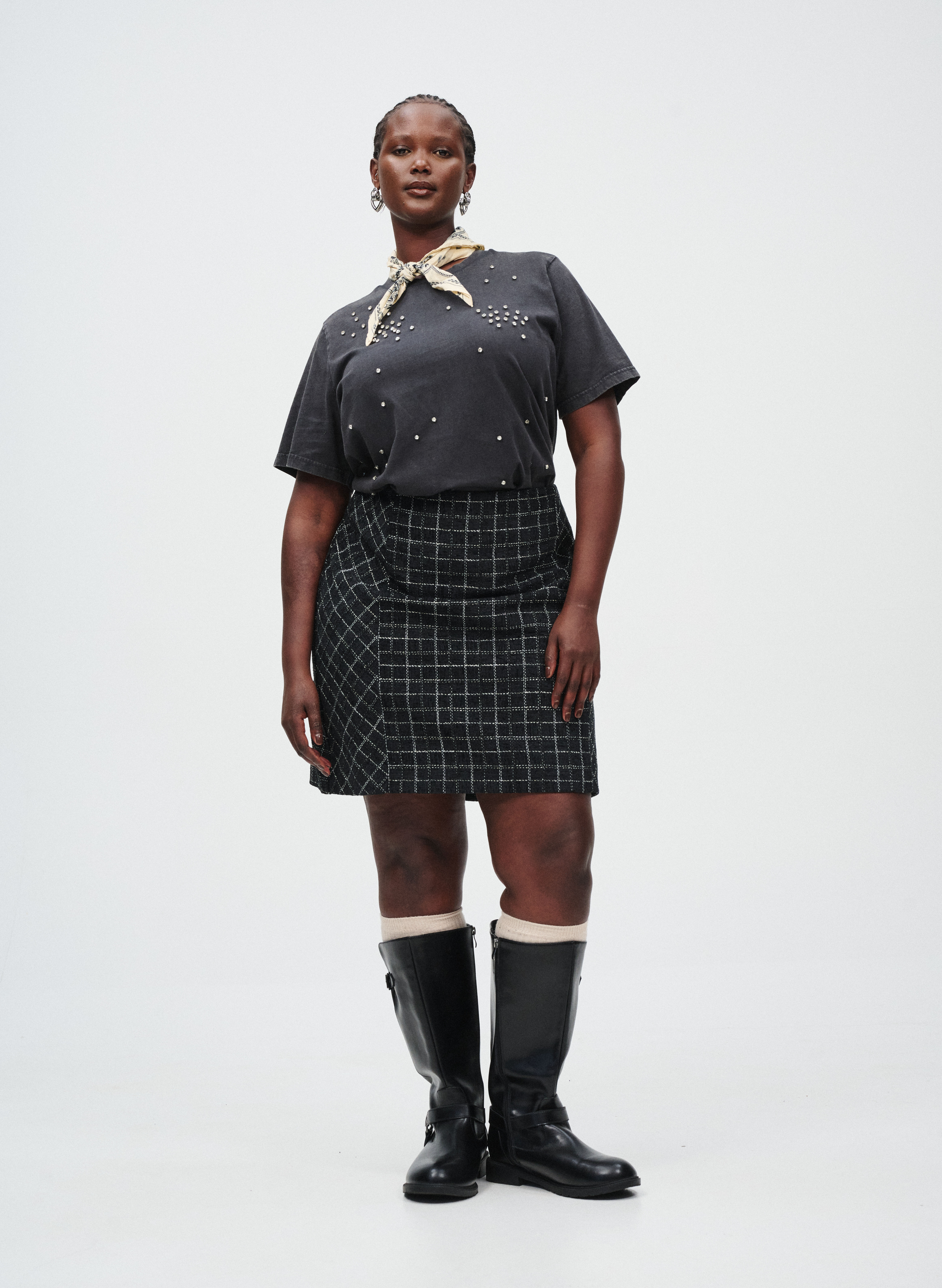 Look met stras, , Model