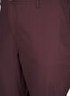 Broek met hoge taille en rechte pijpen, Donker Bordeaux, Packshot image number 2