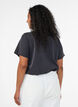 Grafisch T-shirt van biologisch katoen, Zwart, Model image number 2