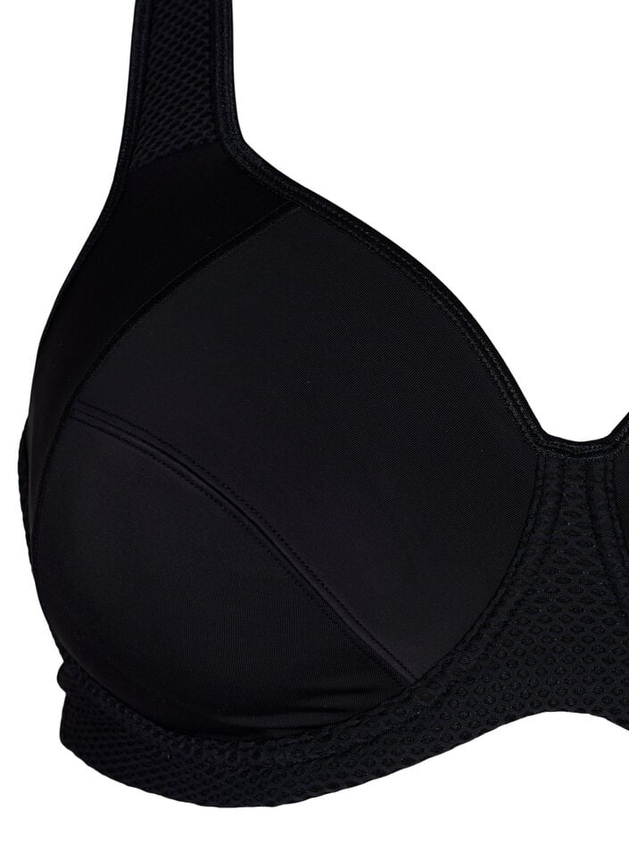CORE, HIGH SUPPORT WIRE BRA - Sportbeha met beugel, Black, Packshot