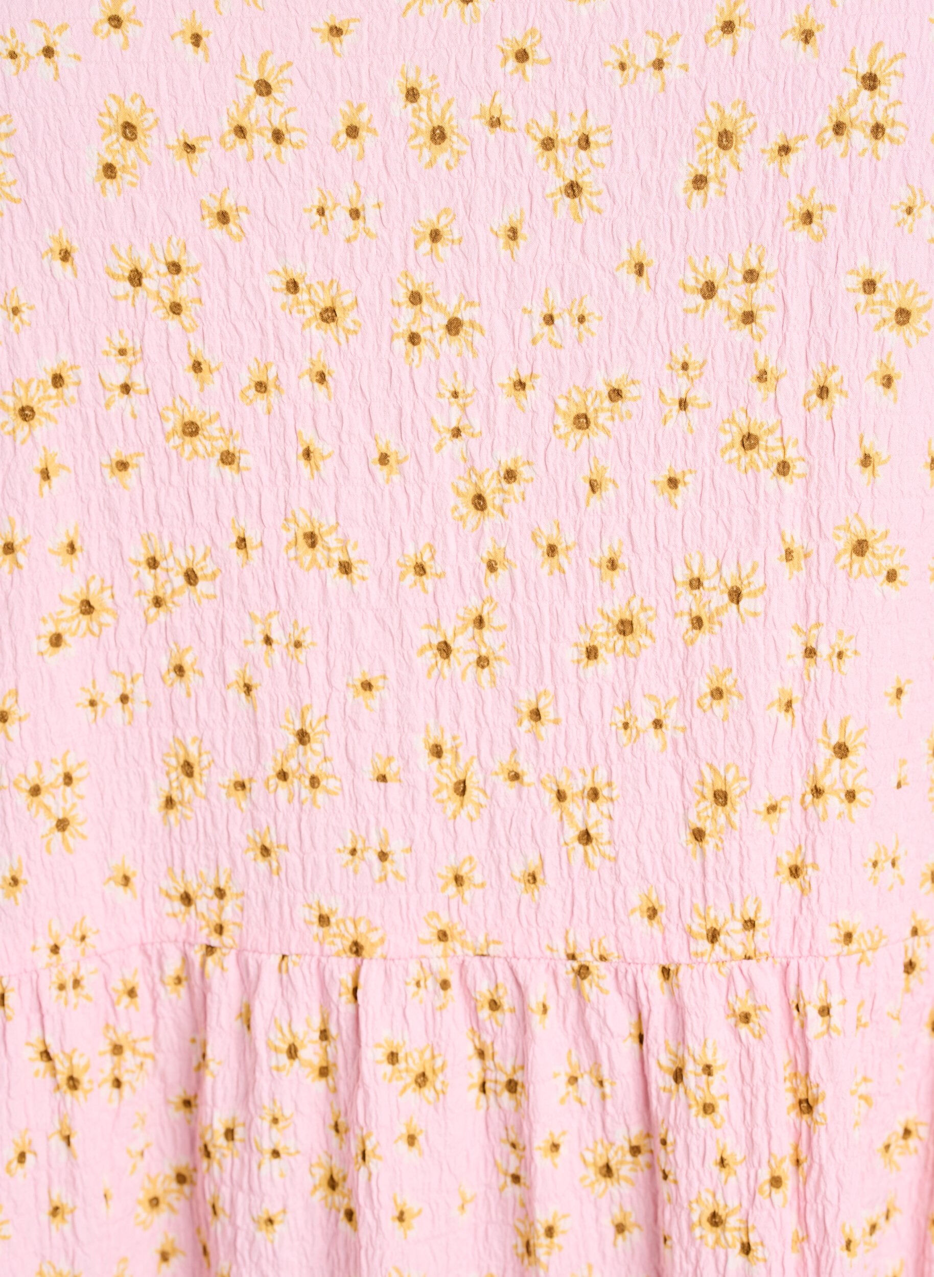 Zizzi Robe courte coupe &eacute;vas&eacute;e, Rose, Packshot image number 2