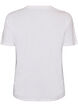 Katoenen T-shirt met print, Wit, Packshot image number 1