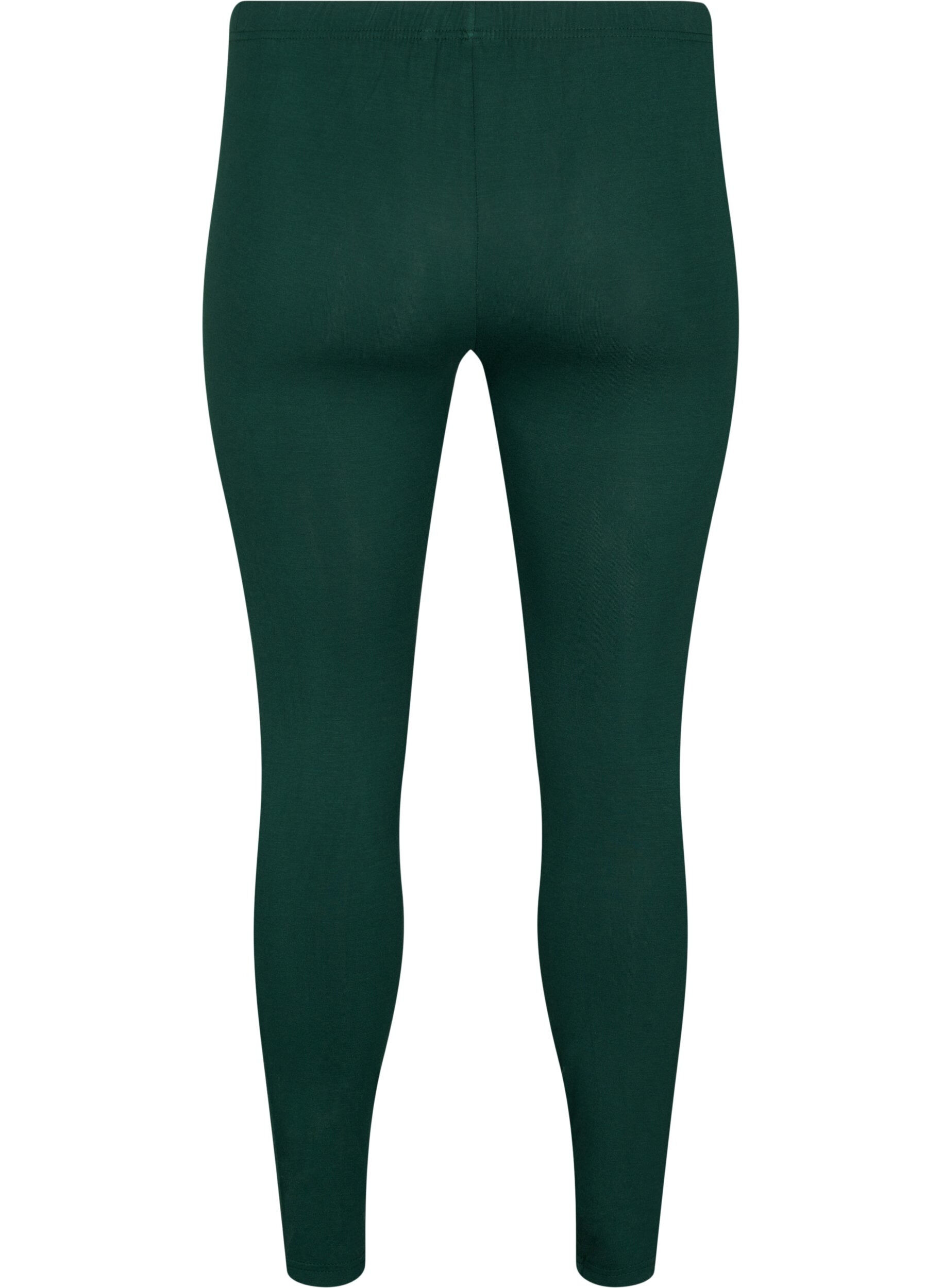 ZizziBasisleggings met extra lengte, Groen, Packshot image number 1