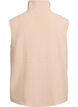 Teddy vest met zakken, Beige, Packshot image number 1