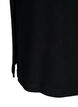Viscose midirok met slanke pasvorm, Zwart, Packshot image number 3