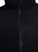 Fleece jack met zakken, Zwart, Packshot image number 2