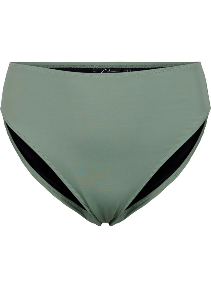 Tai bikini broekje met normale taille, Groen, Packshot image number 0
