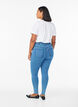 Amy super slim fit jeans met hoge taille, Blauw, Model image number 1