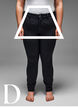 Strakke pasvorm jeans met een normale taille, Black, Model image number 3