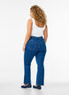 Ellen bootcut jeans met hoge taille, Blauw, Model image number 1