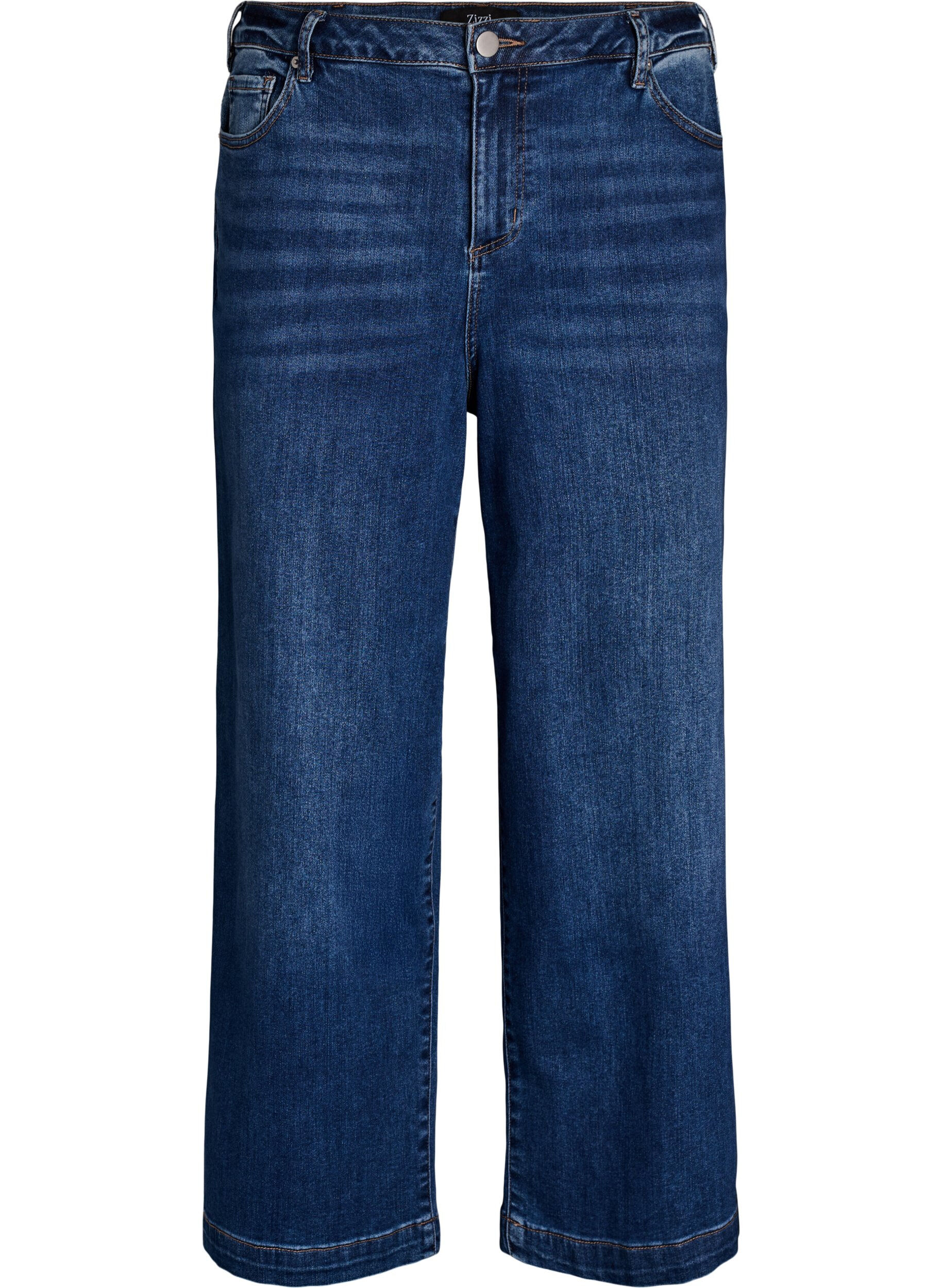 Kiana jeans met een straight-fit en hoge taille