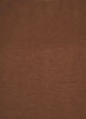 Peplum blouse met ellebooglange mouwen, Bruin, Packshot image number 2