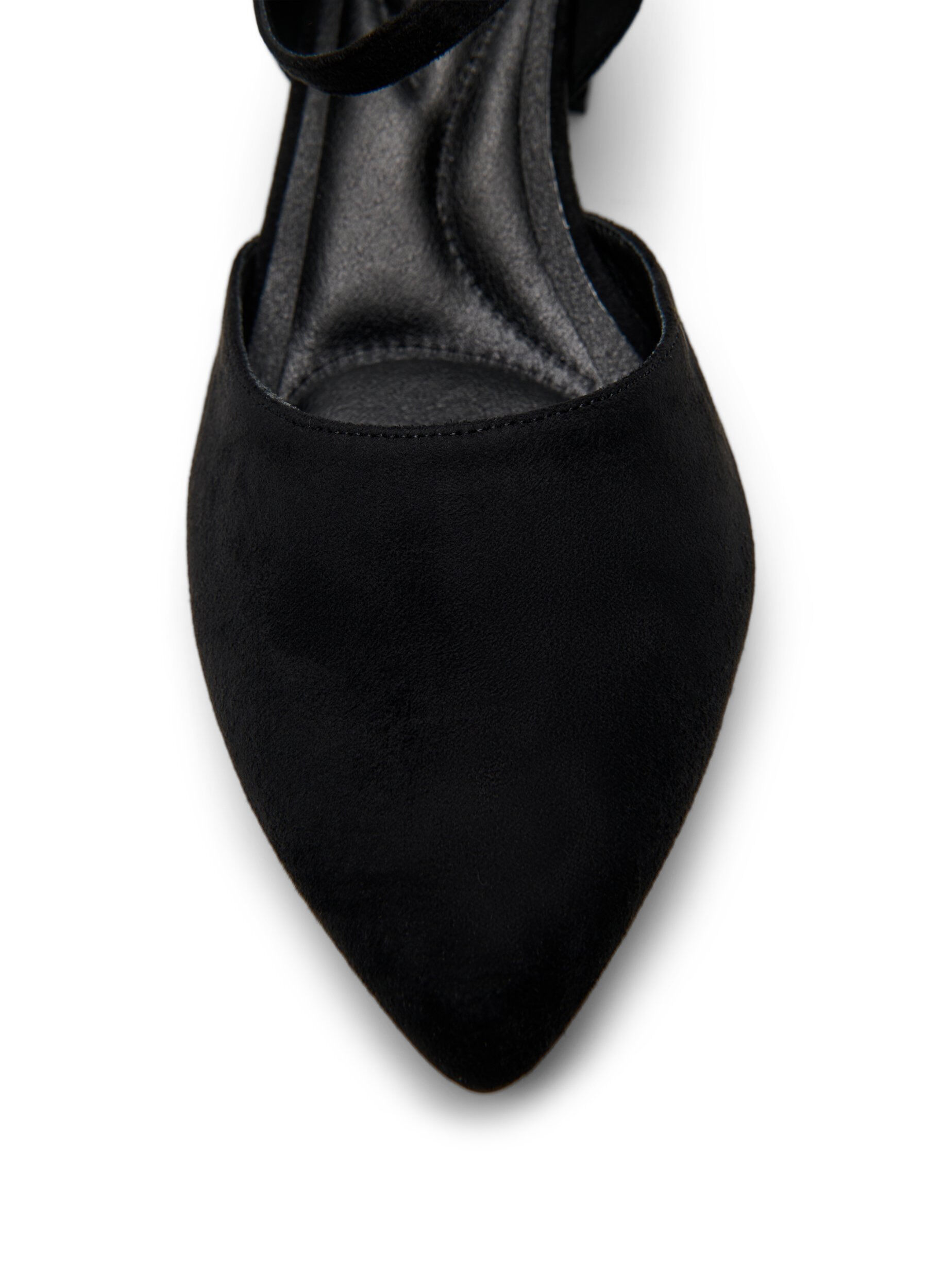 ZizziWide fit - Pumps met dubbele banden, Zwart, Packshot image number 4