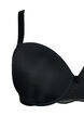 Soutien-gorge moul&eacute; en tulle, Noir, Packshot image number 2
