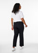 Broek met straight fit, Zwart, Model image number 1