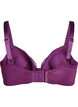 Voorgevormde beha met detail van kant, Donker Bordeaux, Packshot image number 1