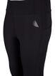 CORE, POCKET TIGHTS - Sport legging met mesh, Black, Packshot image number 2