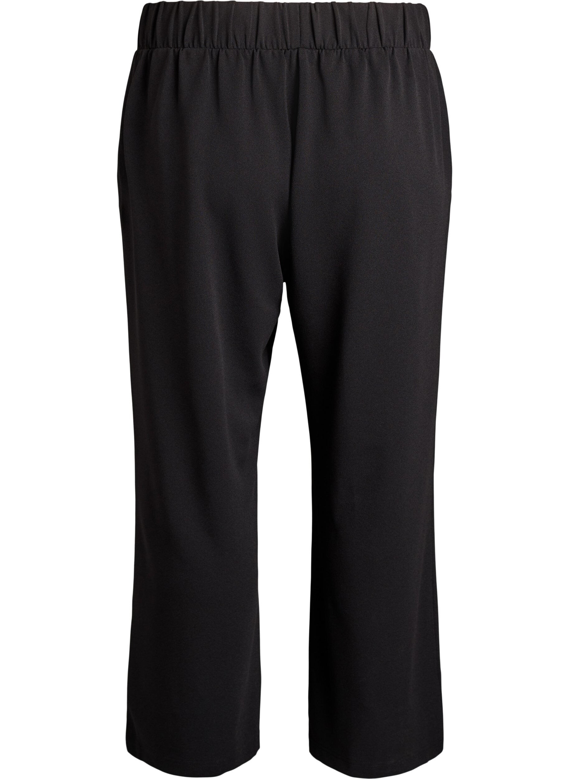 ZizziLosse broek met zakken, Zwart, Packshot image number 1