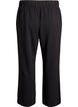 Losse broek met zakken, Zwart, Packshot image number 1