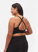 CORE, SUPER HIGH, SPORTS BRA - Sportbeha met verstelbare schouderbandjes, Black, Model image number 1