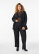 Losse broek met zakken, Zwart, Model image number 0