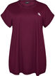 Lang trainings-T-shirt, Paars, Packshot image number 0