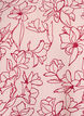 Blouse met korte mouwen en ronde hals, Roze, Packshot image number 2