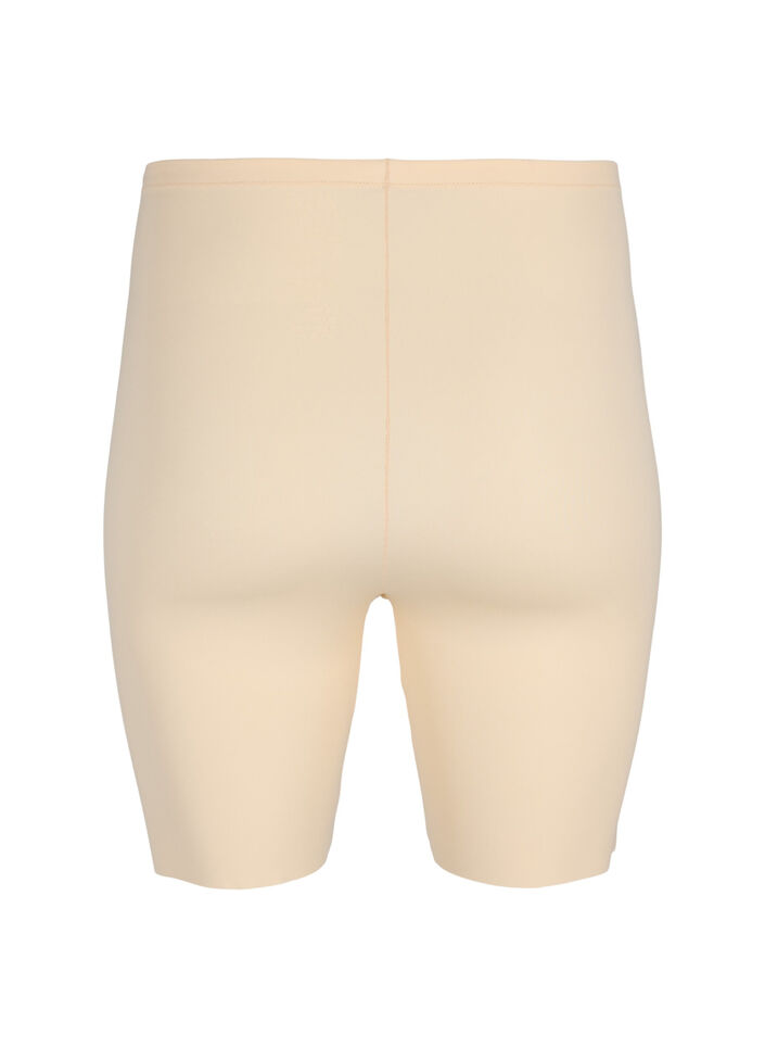 Light shapewear shorts met hoge taille, Nude, Packshot
