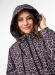 Regenjas met zakken en capuchon, Bruin, Model image number 3