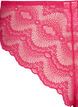 Braziliaans slipje van kant met normale taille, Roze, Packshot image number 3