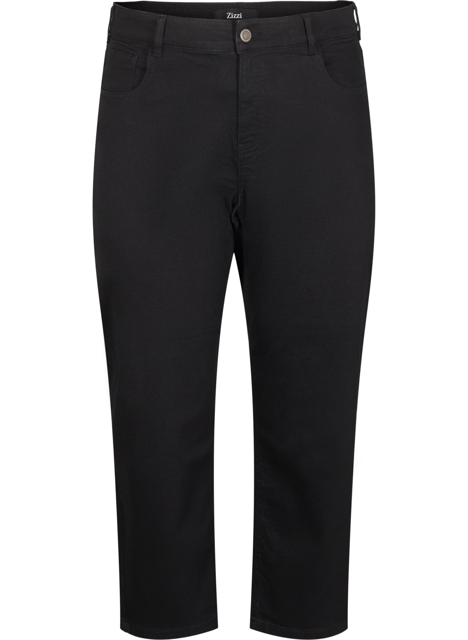Gecropte Vera jeans met een straight-fit